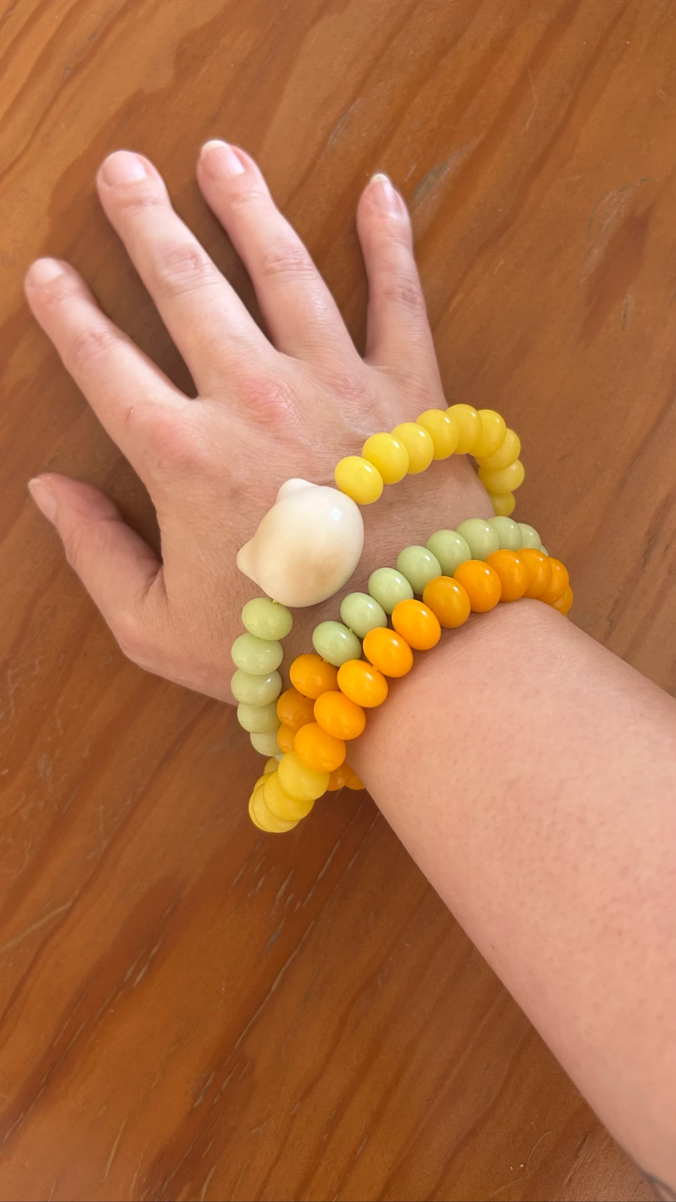 Bodhi and Vegan Ivory Beaded Necklace – photo 2